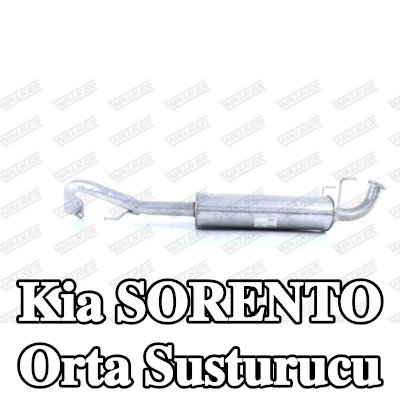 WALKER Orta susturucu 1350mm, montaj parçaları olmadan — Kia Sorento
