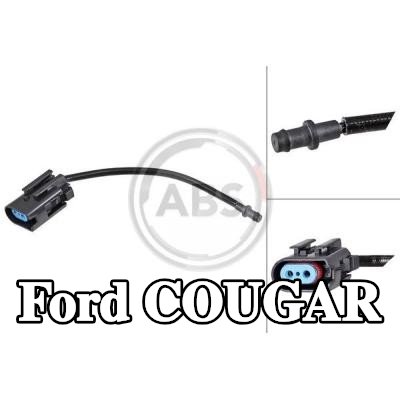 A.B.S. مستشعر تآكل وسادات الفرامل الأيسر, المحور الخلفي الأيسر, المحور الخلفي الأيمن, يمين — Ford Cougar