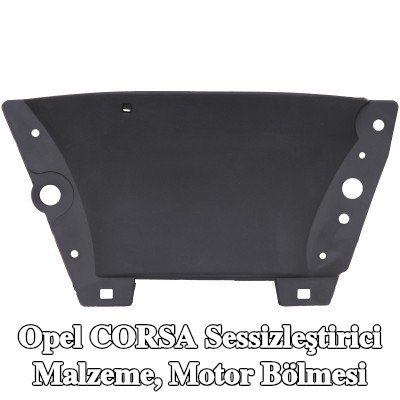 DIEDERICHS Sessizleştirici Malzeme, motor bölmesi Alt, Sağ ön — Opel Corsa