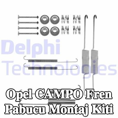 DELPHI Fren pabucu montaj kiti — Opel Campo