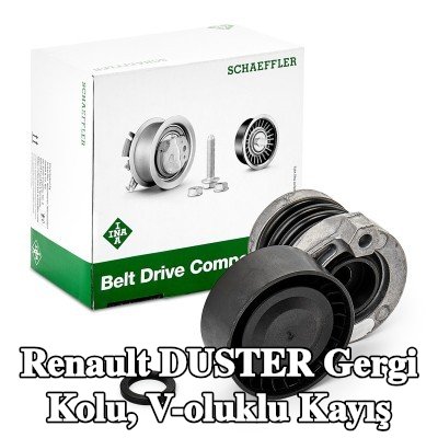 INA Gergi Kolu, V-oluklu kayış — Renault Duster