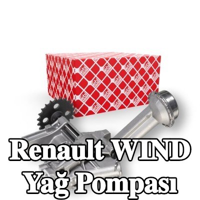 FEBI BILSTEIN Dişlili yağ pompası — Renault Wind
