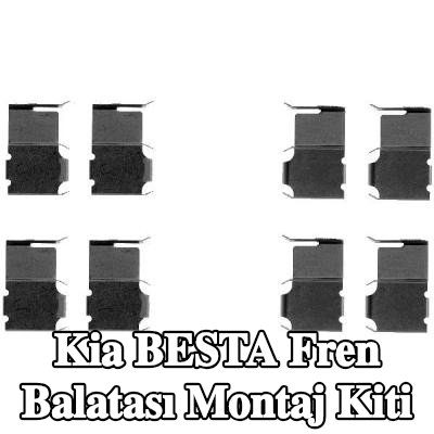 HELLA Fren balatası montaj kiti — Kia Besta