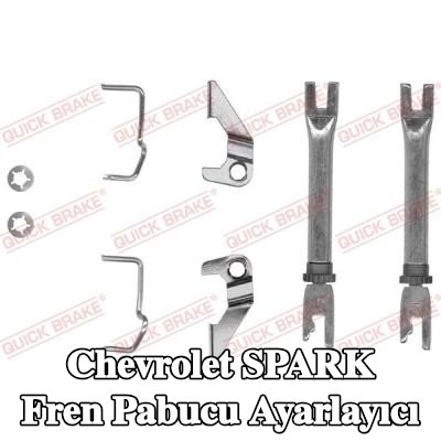 QUICK BRAKE Fren pabucu ayarlayıcı — 2008 Chevrolet Spark
