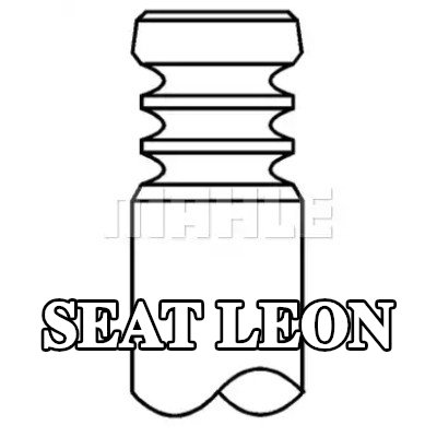 MAHLE صمام العادم جانب العادم, مقعد صمام مدرع, مملوءة بالصوديوم — 2012 SEAT Leon