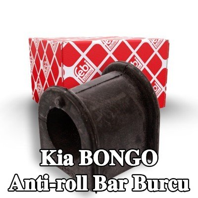 FEBI BILSTEIN Ön aks stabilizatör çubuğu burcu, Kauçuk — Kia Bongo