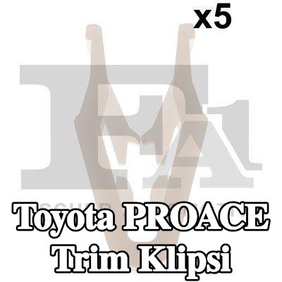 FA1 Trim klipsi — 2017 Toyota Proace