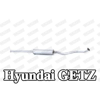 WALKER كاتم الصوت الأوسط 1700mm, بدون قطع التثبيت — 2002 Hyundai Getz