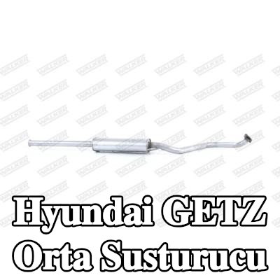 WALKER Orta susturucu 1700mm, montaj parçaları olmadan — 2002 Hyundai Getz