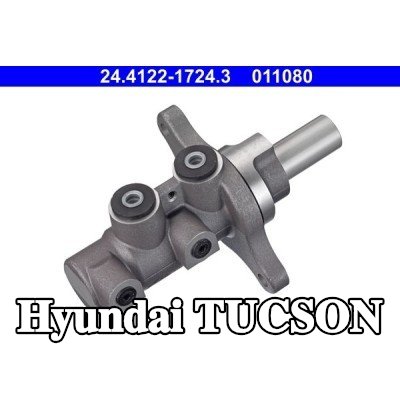 ATE المضخة الرئيسية للفرامل 22, 2mm, بدون خزان سائل الفرامل — 2016 Hyundai Tucson