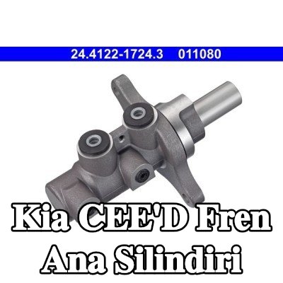 ATE Fren ana silindiri 22, 2mm, fren hidroliği haznesi olmadan — 2012 Kia Cee'd