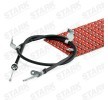 STARK El freni kablosu Sol, Arka, 1703/1523mm — 2012 Nissan Qashqai (1)