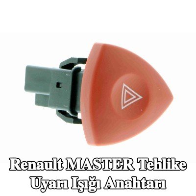 VEMO Tehlike uyarı ışığı anahtarı Orijinal VEMO Kalitesi — 2003 Renault Master