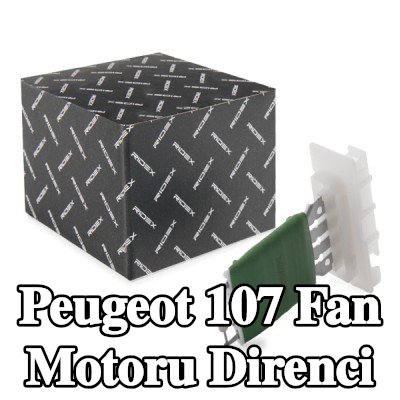 RIDEX Fan motoru direnci — Peugeot 107