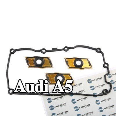 DR.MOTOR AUTOMOTIVE مجموعة حشيات, غطاء رأس الأسطوانة مع مواد التثبيت/التركيب — 2007 Audi A5