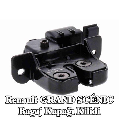 VEMO Arka kapak kilidi Orta, Araç Bagaj Kapağı — Renault Grand Scénic
