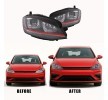 DIEDERICHS Far seviyeleme motorlu far seti, HD Tuning — Volkswagen Golf (7)