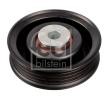 FEBI BILSTEIN Saptırma / kılavuz kasnağı, V-ribbed belt Outer Diameter: 75mm — Opel Agila (2)