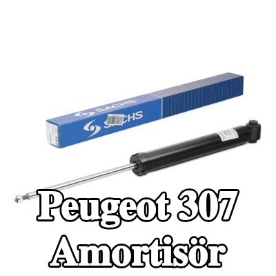 SACHS Amortisör Gaz Basınçlı, Teleskopik Amortisör — 2000 Peugeot 307