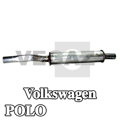 VEGAZ كاتم الصوت الأمامي — 1990 Volkswagen Polo