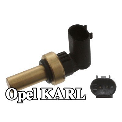 FEBI BILSTEIN مستشعر, درجة حرارة سائل التبريد مع حلقة مانعة للتسرب — Opel Karl