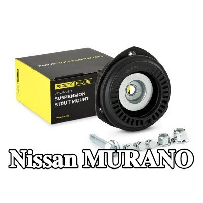 RIDEX PLUS حامل الدعامة العلوي للمحور الأمامي على كلا الجانبين, مع محمل دوار — Nissan Murano