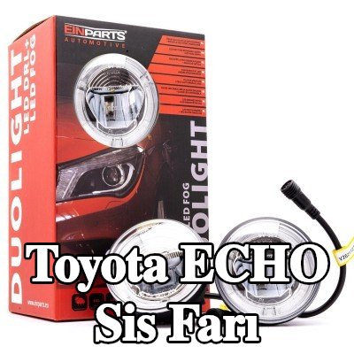 EINPARTS Sis Farı DUOLIGHT, Ön, HB3/HB4, LED, kablo seti ile, montaj kiti ile — Toyota Echo