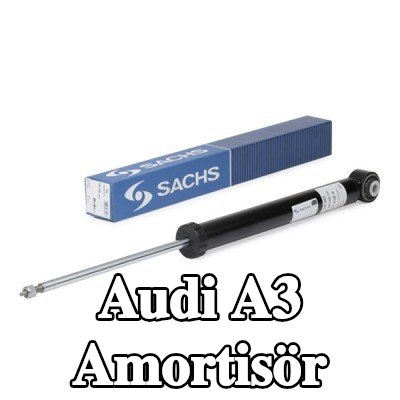 SACHS Amortisör Gaz Basınçlı, Teleskopik Amortisör, sabitleme halkası olmadan — Audi A3