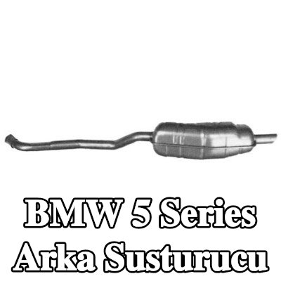 VEGAZ Arka susturucu Arka — 1990 BMW 5 Series