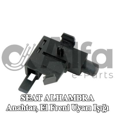 Alfa e-Parts Anahtar, el freni uyarı ışığı — SEAT Alhambra