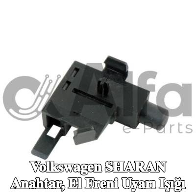 Alfa e-Parts Anahtar, el freni uyarı ışığı — Volkswagen Sharan