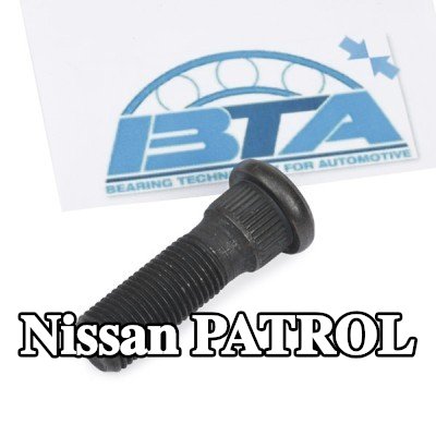 BTA مسمار العجلة المحور الأمامي — Nissan Patrol