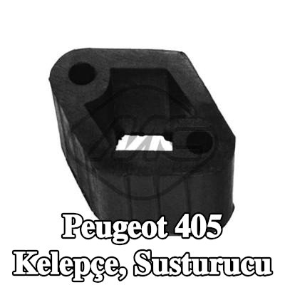 Metalcaucho Kelepçe, susturucu — Peugeot 405