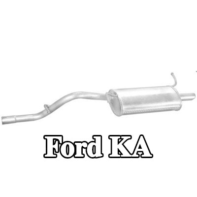 4MAX كاتم الصوت الخلفي الخلفي, 1050mm — 2000 Ford Ka
