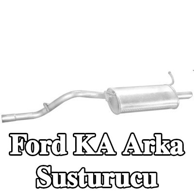 4MAX Arka susturucu Arka, 1050mm — 2000 Ford Ka