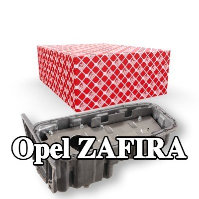 FEBI BILSTEIN حوض الزيت مع سدادة تصريف الزيت, مع حلقة مانعة للتسرب — 2000 Opel Zafira