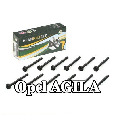 BGA مجموعة البراغي, رأس الأسطوانة M8 — 2000 Opel Agila