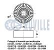RUVILLE Saptırma / kılavuz kasnağı, V-ribbed belt Ø: 70mm — Toyota Iq (2)