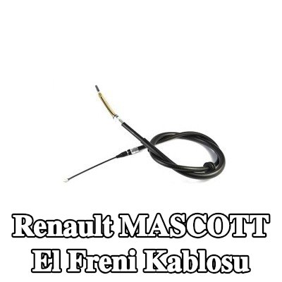 AKUSAN El freni kablosu Sol, 1050mm — Renault Mascott