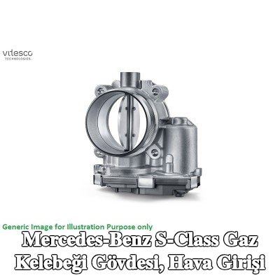 Schaeffler Vitesco Gaz kelebeği gövdesi, hava girişi — Mercedes-Benz S-Class