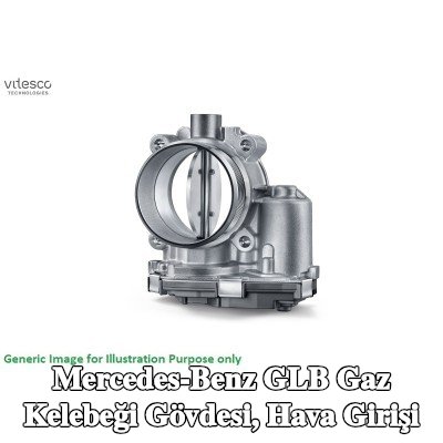 Schaeffler Vitesco Gaz kelebeği gövdesi, hava girişi — Mercedes-Benz Glb