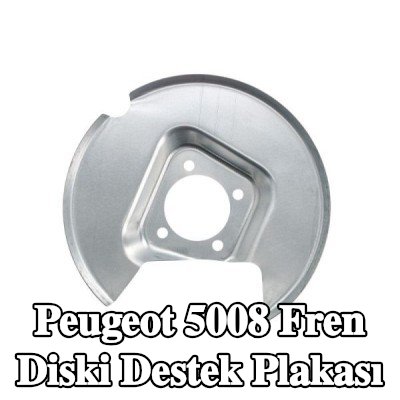 BLIC Fren diski destek plakası Arka Aks Sol — Peugeot 5008