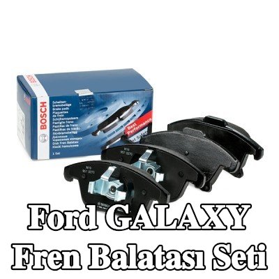 BOSCH Gıcırtı önleyici plakalı fren balatası seti, piston klipsli — Ford Galaxy