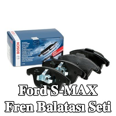 BOSCH Gıcırtı önleyici plakalı fren balatası seti, piston klipsli — Ford S-max