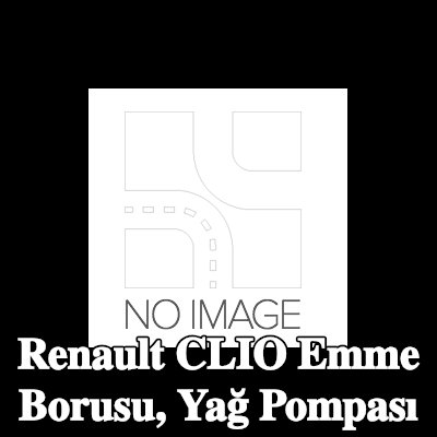 RENAULT Emme borusu, yağ pompası — Renault Clio
