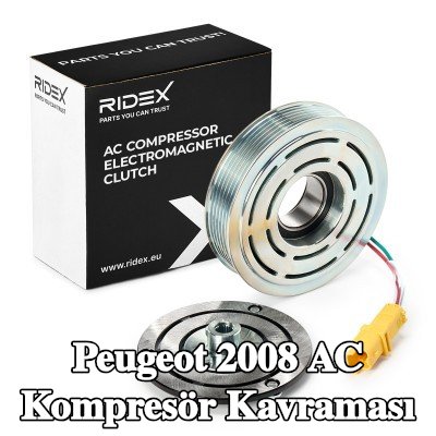 RIDEX AC kompresör kavraması — Peugeot 2008