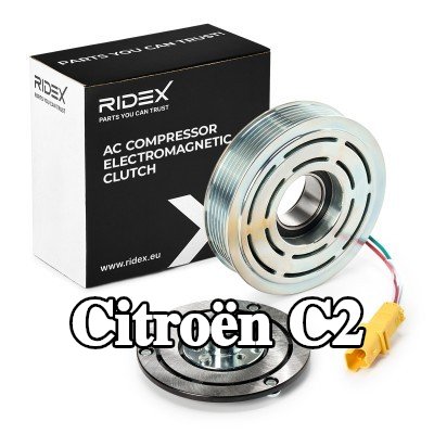 RIDEX قابض ضاغط تكييف الهواء — 2003 Citroën C2
