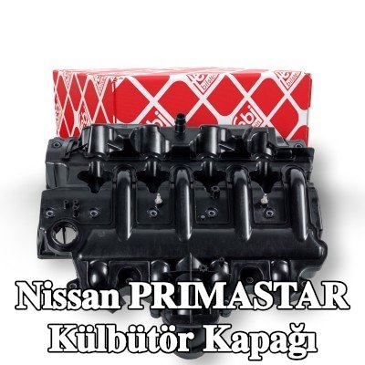 FEBI BILSTEIN Contalı/sızdırmazlık elemanlı külbütör kapağı — Nissan Primastar