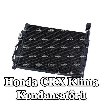 NRF Klima kondansatörü EASY FIT, conta halkası ile, azot dolgulu — Honda Crx