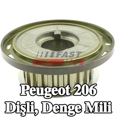 FAST Dişli, denge mili — Peugeot 206